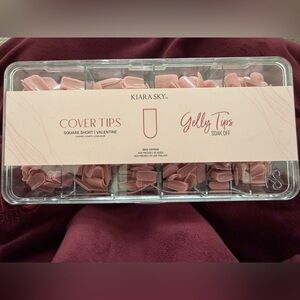 Kiara Sky Gelly Tips Square Short Valentine